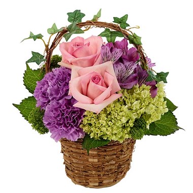 Garden Ivy Basket